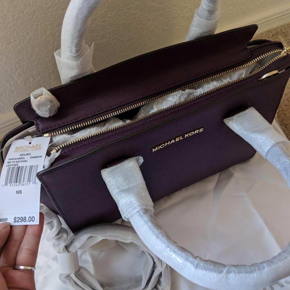 SOLD Michael kors medium selma - Picture 6 of 7